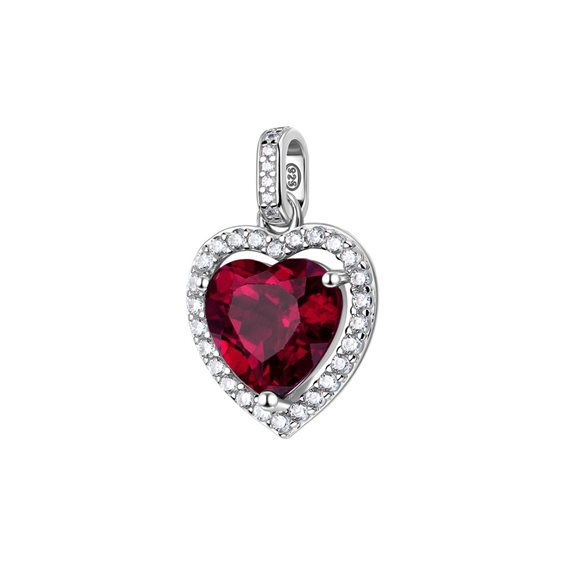 Pendant Brosway Woman FANCY PASSION RUBY in Silver Cubic Zirconia FPR141 - FPR141
